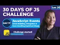 JavaScript Events Full Guide Event Bubbling Delegation Form Handling Explained Simply