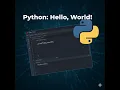 The Print function in python the Hello world Python Programming fundamentals