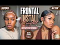 MELTED FRONTAL PONYTAIL TUTORIAL step by step