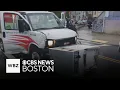 Thieves flee after trying to steal drive-thru ATM from Boston bank