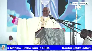 Askofu Mkuu Ruwaichi Msionee Aibu Imani Yenu Ukristo Sio Dini Ya Aibu Ni Takatifu Uogopeni Ukoma 