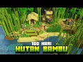 Download Lagu 100 Hari Minecraft Hutan Bambu