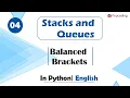 Balanced Brackets Module Basics Data Structures In English Python - 4