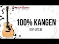 Download Lagu 100% Kangen - Bian GIndas | Karaoke Akustik