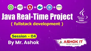 Java Realtime Project By Mr Ashok Session - 04 Ashok IT