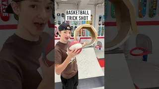 Loop Basketball Trick Shot.
