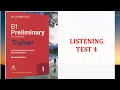 B1 PRELIMINARY PET 1 FOR SCHOOL TRAINER TEST 4 WITH ANSWER KEYS
