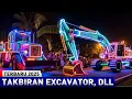 Download Lagu FULL EXCAVATOR, BULDOZER, SLENDER, DLL - pawai takbir keliling idul adha 2025 paling meriah