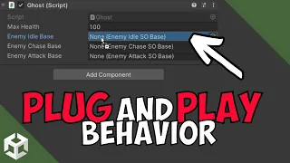 Enhance Your Game EASY Enemy Logic Using Scriptable Objects State Machine PART 2 Unity Tutorial