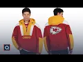 NFL ly Licensed Starter Crinkle Breakaway Pullover Jacket QVC