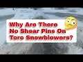 NO SHEAR PINS NO PROBLEM Toro Power Max 1432 Snow Blower RESIDENTIAL SNOW REMOVAL
