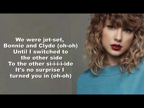 Download MP3 Taylor Swift - Getaway Car (Lyrics Video) by Kada