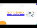 TEXT TO SPEECH CONVERTER Convert Text to Speech using Python