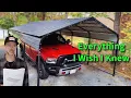 Building a Cheap Metal Carport From Amazon Everything I Wish I Knew