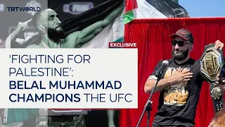 Fighting for Palestine Belal Muhammad champions the UFC