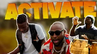 stonebwoy davido activate ft percussion