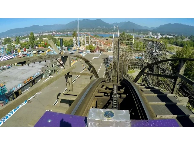 Download MP3 Coaster front seat on-ride HD POV Playland at the PNE