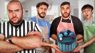 تحدي مين أحسن طباخ في تريبلز مع عمرو شريف 