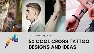 50 Cool Cross Tattoo Designs and Ideas