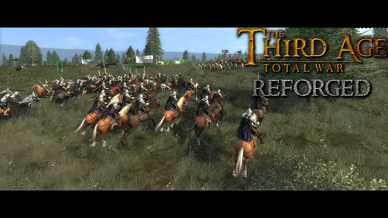 --BATTLE ON THE RIVER PLAIN-- Third Age: Reforged 2v2v2v2 Battle