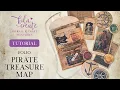 Pirate Treasure Map Folio Tutorial KILA Create Printables