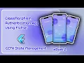 Flutter GlassMorphism Authentication App GETX State Management VR Codes