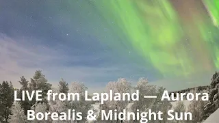 LIVE 24/7 Northern Lights & Sky Cam | Lapland Finland Webcam | Aurora Borealis from Posio