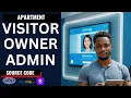 Apartment Visitor Management System using PHP MySQL Free Source Code Download