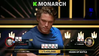 The Biggest Televised Poker Hand in History 11 000 000 Pot