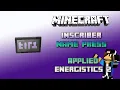 Inscriber Name Press Minecraft Applied Energistics Tutorial 1 16 5 English