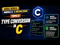 Type conversion in C C Instructions KREIS Computer Teacher