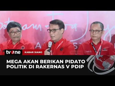 PDIP Tentukan Arah Politik di Rakernas V Hari Ini