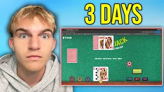 I Tried Making a Blackjack Game from SCRATCH And Finished It in 3 DAYS