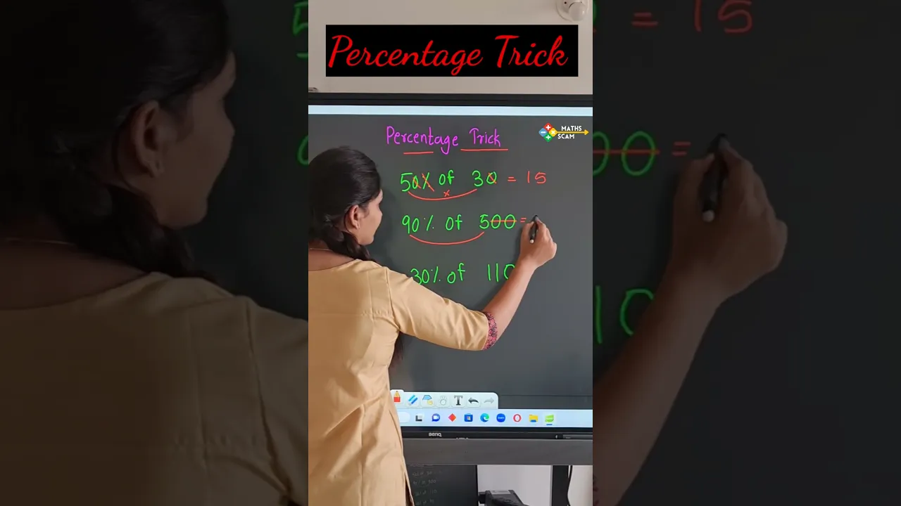 percentage trick