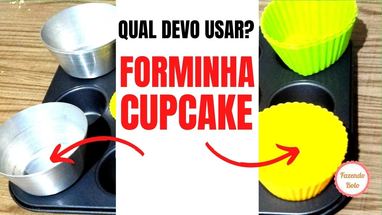 FORMINHAS PARA CUPCAKE DICAS RÁPIDAS FAZENDOBOLO.COM