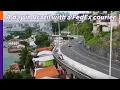 A day in Brazil with a FedEx courier