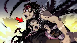 demon king tanjiro vs nezuko full manga fight demon slayer sunrise countdown arc