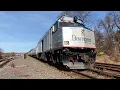 Amtrak and MBTA Commuter Rail Action on the Haverhill Line March 2020