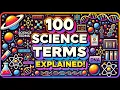 100 Science Terms to Become a Science GENIUS Overnight