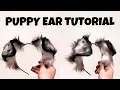 DIY puppy ear tutorial kemonomimi inumimi faux ears