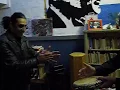 Kauê de Oliveira e Flavia Piquera , pandeiro e cajóm com gitano