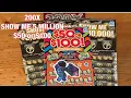 Download Lagu 200X, Show Me 5 Million, \u0026 $50 or $100 Tickets‼️California Lottery Scratchers🤞🍀🍀🍀