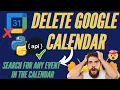 Google Calendar API Search Events using Python