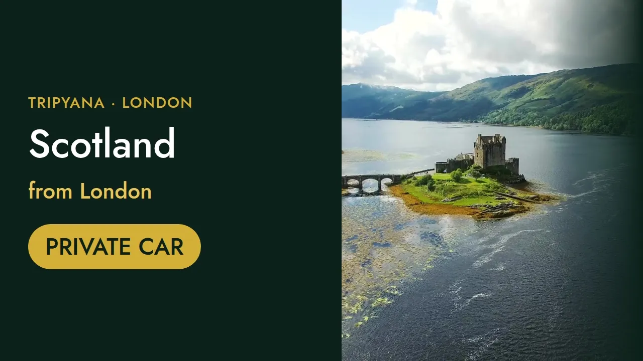 Scotland Tour from London with a Private Driver: Edinburgh, Loch Ness, Glencoe & Skye