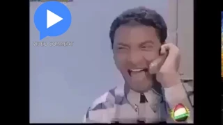 ضحك فتحي عبد الوهاب في فيلم بحبك وانا كمان             دندنها