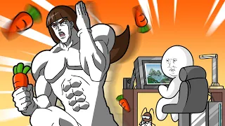아 내 당근 그만 가져가라고
