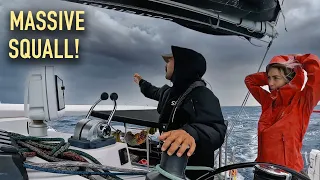 STUCK in the BERMUDA TRIANGLE (30 Knot Winds)