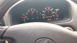2000 Lexus ES 300 how to force into overdrive