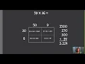 Rectangular multiplication Class 5