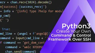 Create Your Own Command Control Framework Over SSH